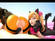 Preview 2 of Overwatch HMV/PMV - A D.va Special | Temptation