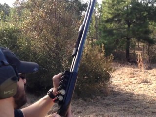 Video De Disparo De Escopeta Táctica Muy Terrible Con Impresionante Mossberg 500