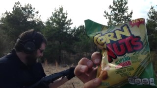 Stomme Pittige Gearomateerde Shotgun Shells Video - Corn Nuts Bust a Nut