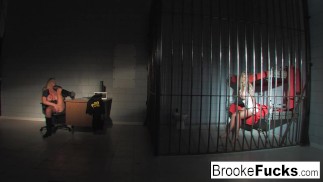 Watch Brooke Banner be both the Cop and the Inmate