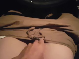 Blowjob in car – swallowing cum load from 19 year old stranger