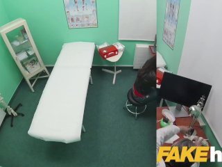 Fake Hospital Sexy ass patient with shaven pussy rides doctors cock screenshot number 1