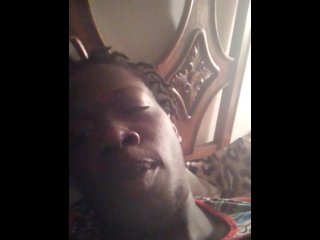 Smokin dat strong listening to my song