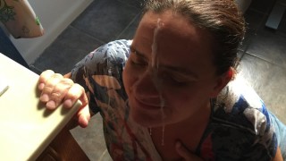 Multi Angle Blowjob and Facial From Missy and George