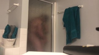 Husband fucks wife in shower