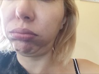 Savannah Camgirl, sexy, face fetish, lips