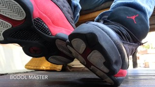 Shoeplay with Jordan 13 - Part 1/2