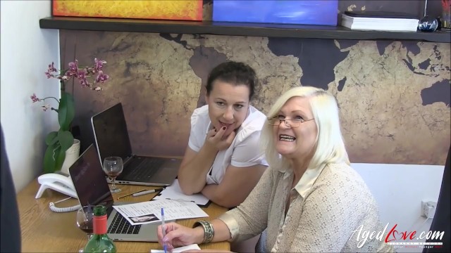 AgedLovE Два Зрелых Секс Втроем Хардкор Секс