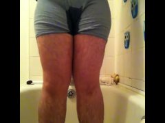 Young FTM Teen Has Pee Accident in Underwear