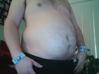 male, body inflation, webcam, kink