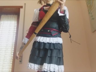 gonzo, solo female, cosplay sexy, kink