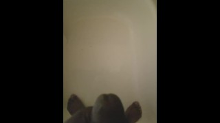 Tribute to BadBitchDoItAll. Quick nut in the shower