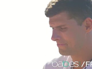 BAEWATCH AN XXX PARODY featuring Ally Breelsen, Kristof Cale - Babes.com