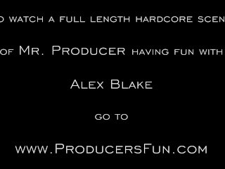 ProducersFun - Gorgeous Alex Blake vapes and gets fucked duringinterview!