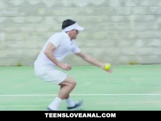 TeensLoveAnal - Busty Tennis Coach Gets Ass FIlled by Student screenshot number 0
