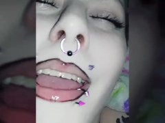 Princess Kitty wants to make step-dads cock cum