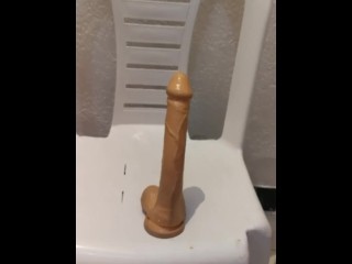 Mijn Grote Dildo Breekt Mijn Kont. Neem Mijn Kont