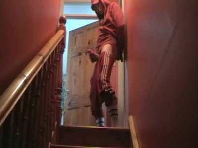 scally big cock jerk-off & cum mix