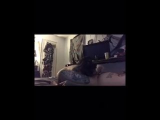 Goth Tattooed Girl with a_Big Ass Gets Spanked,Throatfucked Gagged n_Fuckd