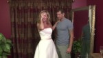 Stepmother Jodi West Fucks son in her wedding dress