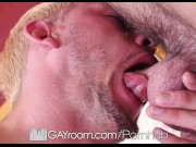 GayRoom Invasion of Mikey Jr deep hole