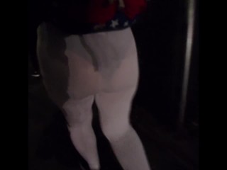 A DAY WITH THE WIFE IN SEE THROUGH_LEGGINGS (Part4)