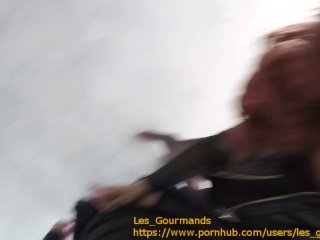 Redhead Milf Gets_Fucked In Public_Car Parking