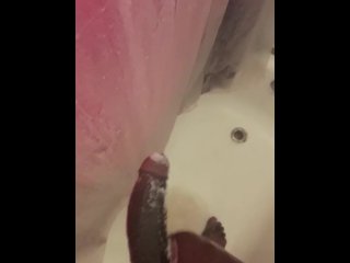 Stroking bbc for my Princess
