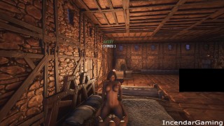 Hands Up Deep Penetration Hard Cowgirl Ride In Conan Exiles