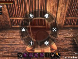 Incendar Facefucks Bound Slave Hard Cums. Video Game sex Conan Sexiles ERP