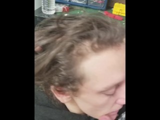 She cant get enough, luckily, I'll always have enough to give her...lol