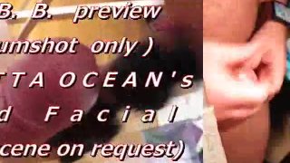 Vista previa de B.B.B.: 3er facial de Aletta Ocean (solo corrida)