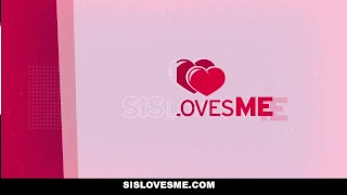 SisLovesMe - Cute Stepsis Plays For Stepbro