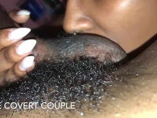 Sexy Young Ebony Couple Spend The Night Pleasing Each Other!