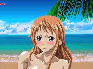 joi fr, nami, red head, point of view