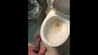 Pissing in my toilet