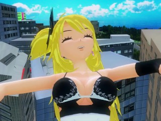 MMD Giantess - Big, Bigger, Bubblegum