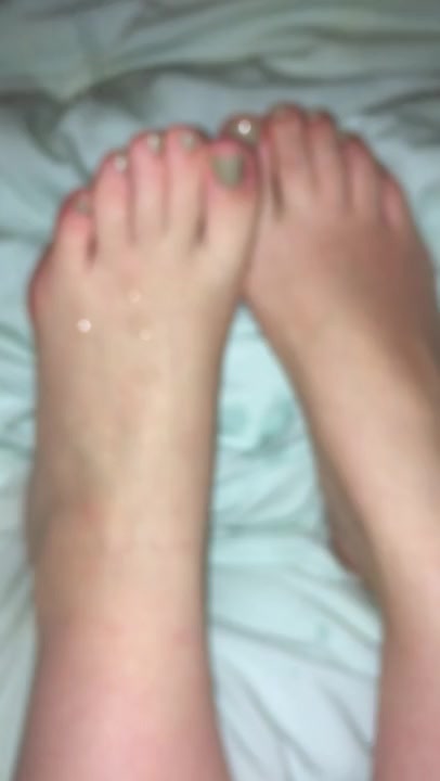 Spit On Teen Feet