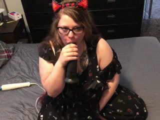 masturbation, bbw, fat white girl, hitachi wand
