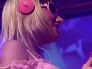 skinny teen doll dancing naked on stage