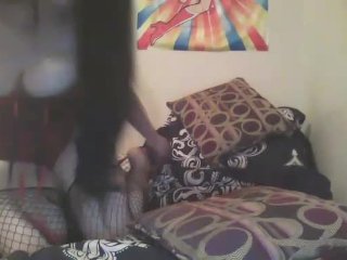 Fucking my ass and spreading my pussy on cam