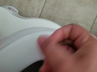 I just LOVE Jerking off in the Bathroom