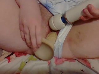 Teen Cums And Orgasms After Many Days Of Not