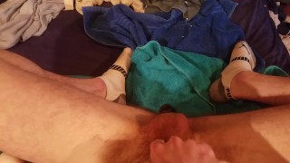 vibrator in my ass / working my soft cock