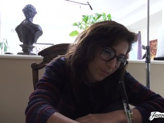 NERDY PORN GIRLS TURNED INTO SLUTTY CUM DUMPSTERS - R&R07 screenshot number 2