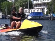 Preview 1 of Wow! Public sex on water scooter Cum in mouth