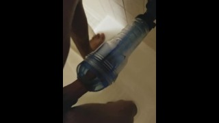 Fucking Fleshlite Turbo In Shower 