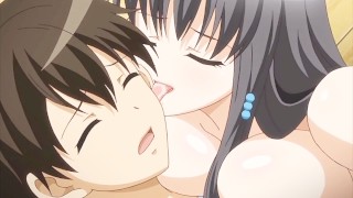 HENTAI COLLE GIRLS FIGHT OVER GUYS HARD COCK IN THREESOME
