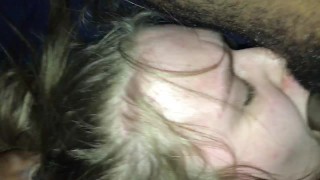 AN 18-Year-Old THICK WHITE GIRL GETS HER FACE AND PUSSY FUCKED