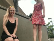 Preview 3 of Public Fun with Kendra Sunderland and Ginger Banks